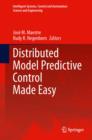 Distributed Model Predictive Control Made Easy - eBook