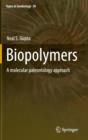 Biopolymers : A molecular paleontology approach - Book
