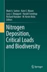 Nitrogen Deposition, Critical Loads and Biodiversity - Book
