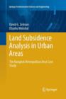 Land Subsidence Analysis in Urban Areas : The Bangkok Metropolitan Area Case Study - Book