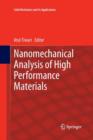 Nanomechanical Analysis of High Performance Materials - Book