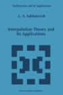 Interpolation Theory and Its Applications - eBook