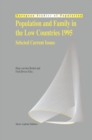 Population and Family in the Low Countries 1995 : Selected Current Issues - eBook