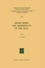 Henry More. The Immortality of the Soul : Edited with an Introduction and Notes - eBook