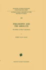 Philosophy and the Absolute : The Modes of Hegel's Speculation - eBook