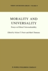 Morality and Universality : Essays on Ethical Universalizability - eBook