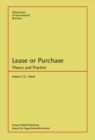 Lease or Purchase : Theory and Practice - eBook
