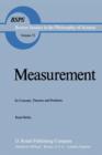 Measurement : Its Concepts, Theories and Problems - Book