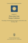 Fourth E.C. Photovoltaic Solar Energy Conference : Proceedings of the International Conference, held at Stresa, Italy, 10-14 May, 1982 - eBook