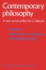 Tome 1 Philosophie du langage, Logique philosophique / Volume 1 Philosophy of language, Philosophical logic - eBook