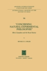 Concerning Natural Experimental Philosophie : Meric Casaubon and the Royal Society - eBook