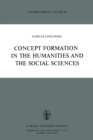 Concept Formation in the Humanities and the Social Sciences - eBook