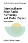 Introduction to Solar Radio Astronomy and Radio Physics - eBook