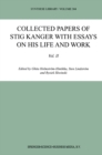 Collected Papers of Stig Kanger with Essays on his Life and Work Volume II - eBook