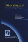 Urban Air Quality: Measurement, Modelling and Management : Proceedings of the Second International Conference on Urban Air Quality: Measurement, Modelling and Management Held at the Computer Science S - eBook