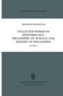 Collected Papers on Epistemology, Philosophy of Science and History of Philosophy : Volume II - eBook