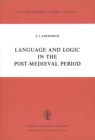 Language and Logic in the Post-Medieval Period - eBook
