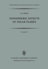 Ionospheric Effects of Solar Flares - eBook