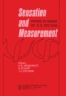 Sensation and Measurement : Papers in Honor of S. S. Stevens - eBook