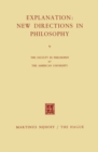 Explanation: New Directions in Philosophy - eBook