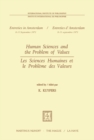 Human Sciences and the Problem of Values / Les Sciences Humaines et le Probleme des Valeurs - eBook