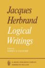 Logical Writings - Book