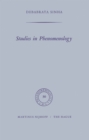Studies in Phenomenology - eBook