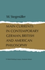 Main Currents in Contemporary German, British, and American Philosophy - eBook