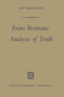 Franz Brentano's Analysis of Truth - eBook