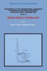 Water-Quality Hydrology - Book