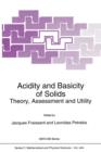 Acidity and Basicity of Solids : Theory, Assessment and Utility - Book