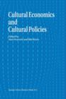 Cultural Economics And Cultural Policies - Book