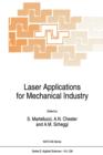 Laser Applications for Mechanical Industry - Book