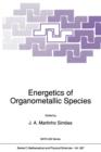 Energetics of Organometallic Species - Book