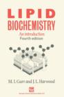 Lipid Biochemistry : An introduction - Book