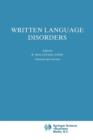 Written Language Disorders - Book