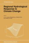 Regional Hydrological Response to Climate Change - Book