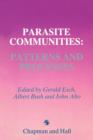 Parasite Communities: Patterns and Processes - Book