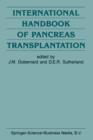 International Handbook of Pancreas Transplantation - Book