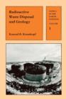 Radioactive Waste Disposal and Geology - Book