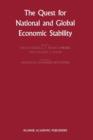 The Quest for National and Global Economic Stability - Book