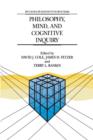 Philosophy, Mind, and Cognitive Inquiry : Resources for Understanding Mental Processes - Book