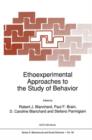 Ethoexperimental Approaches to the Study of Behavior - Book