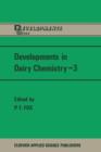 Developments in Dairy Chemistry-3 : Lactose and Minor Constituents - Book