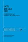 How Things Are : Studies in Predication and the History of Philosophy and Science - Book