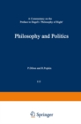 Philosophy and Politics : A Commentary on the Preface to Hegel's Philosophy of Right - eBook