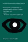 Ultrasonography in Ophthalmology 14 : Proceedings of the 14th SIDUO Congress, Tokyo, Japan 1992 - eBook