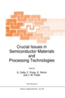 Crucial Issues in Semiconductor Materials and Processing Technologies - eBook