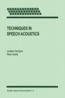 Techniques in Speech Acoustics - eBook
