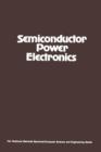 Semiconductor Power Electronics - Book
